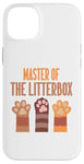 iPhone 14 Plus Master of the Litterbox Cat Dad Case