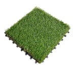 Dalle de jardin - Suan - Vert - 30 x 30 x 2 cm - Plastique - Résine