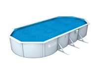 Bâche solaire ovale BESTWAY 7,3 x 3,5 m pour piscine Hydrium 7,4 x 3,6 x 1,2 m