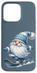 iPhone 15 Pro Max Snowboarding Accessories For Women Men And Kids Winter Gnome Case