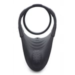 Trinity Vibrating Cock Ball Ring Perineum Taint Stimulator USB Rechargeable Toy