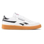 Reebok Homme Club C Revenge Vintage Basket, Caoutchouc Blanc et Noir, 41 EU