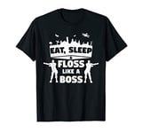 Floss Like A Boss T Shirt Floss Dance Gaming Battle Royale T-Shirt