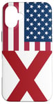 Coque pour iPhone 16 Plus Alabama and USA Flags: Americans Honor and Pride