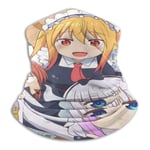 Headband,Bandeaux 12 en 1 Dragon Maid De Miss Kobayashi, Couvre-Chefs 12 en 1 Colorés pour Le Cyclisme Sportif,26x30cm