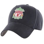 Liverpool FC Crest keps, One Size, Marinblå