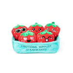 WHAT DO YOU MEME? Emotional Support Strawberries - The Original Viral Cuddly Plush Comfort Food, Unique Gift for Valentine's Day, Birthdays, Christmas, Friendship & Anniversary's