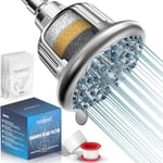 PureAction Filtre de pommeau de douche pour eau dure