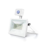 Aigostar 30W Projecteur LED Détecteur de Mouvement,3160LM Ultra Mince Spot LED Extérieur Avec Détecteur,Lumière de Sécurité Etanche IP65 pour Jardin,Patio,Cour,Allée,Blanche Naturelle 4000K