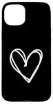 Coque pour iPhone 15 Plus T-shirt graphique Happy Valentines Day Heart pour femme