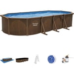 Piscine hors sol BESTWAY Hydrium™ 730 x 360 x 130 cm avec filtre à sable