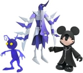 Diamond Select Kingdom Hearts Figures Set Mickey, Assassin and Shadow