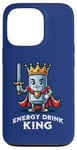 iPhone 13 Pro Energy Drink King Funny Can of Energy Drink Case