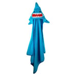 Zoocchini Serviette bébé avec Capuche - Requin - 100% Coton