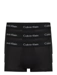 Calvin Klein 3P Low Rise Trunk Svart