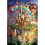 XYDXDY 2000 Piece Puzzle Rainbow Castle Fun Adult Puzzles Entertainment Toy Gift For Home Wall Decoration