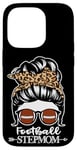 iPhone 14 Pro Football Stepmom Messy Bun Hair Football Player Stepmom Case