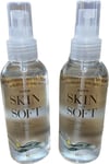 2 x Avon Skin So Soft Dry Oil Body Spray Insect Mosquito Mosi Repellant Properti