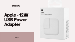 Apple - 12W USB Power Adapter - White Model MD836LL/A