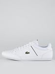 Lacoste Chaymon 0121 Trainer - White, White, Size 10, Men