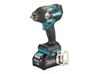 Makita Tw008gm201 - Mutterdragare - Sladdlös - 1/2-Tums Kvadrat-Drive - 1100 N·M - 170 Mm - 2 Batterier, Laddare Medföljer - 40 V