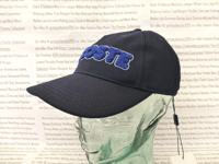 LACOSTE Baseball Cap Mens Size M Structured Logo Hat Navy Rare Caps BNWT R£55