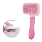 Lemmikkieläinten trimmaustyökalu kampa Artifact One Button Epilator Square Head Pink