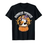 Honkus Ponkus Funny Duck Witch Halloween Magic T-Shirt