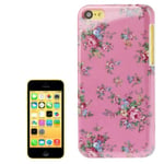 Hard Shell Case Cover Frame Case Rose For Apple iPhone 5C TOP