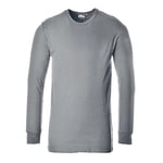 Portwest B123 T-shirt Thermique Isolé à Manches Longues Gris, Large