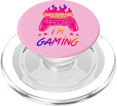 Gaming Girl Gaming Controller Funny Saying Video Game PopSockets PopGrip for MagSafe