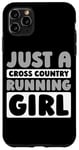 Coque pour iPhone 11 Pro Max Course À Pied Coureur Coureuse - Cross Country Marathon