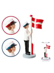 Det Gamle Apotek Student with Flag 31 cm - Boy (9914069)