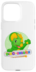 iPhone 15 Pro Max Cute Dinosaur Trey the Triceratops Dino-Buddies Dino-Stars Case