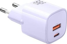 Mcdodo 33W Gan Nätladdare Mcdodo Ch-0155 Usb-C, Usb-A (Lila)