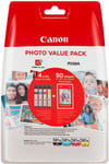 Canon CLI 581XL  /BK Photo Value Pack Sort Gul Cyan Magenta Blækpatroner