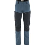 Fjallraven 81154-534-555 Abisko Midsummer Zip Off Trousers M Pants Men's Indigo Blue-Dark Navy Size 54