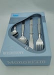 Amefa Vintage Monogram 32 Piece Stainless Steel Cutlery Set Gift Boxed