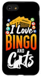 iPhone SE (2020) / 7 / 8 Bingo Player Cat I Love Bingo And Cats Case