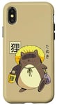 iPhone X/XS Tanuki Yokai Japanese cute Raccoon dog Case