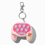 Claire's Porte-clés manette de jeu rose jeu de la taupe