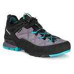 AKU Rock Dfs GTX W's Bottes de randonnée Femme, Gris Clair/Turquoise, 43