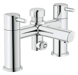 GROHE Concetto New Two-Handled Bath/Shower Mixer ½" Chrome 25109000