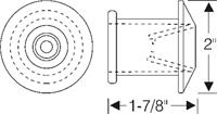 Steele Rubber Products 30-0453-24 Grommet, handbrake cable