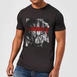 Chucky Typographic Men's T-Shirt - Black - 5XL