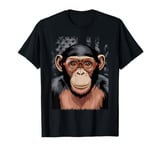 Funny Monkey with Sunglasses Cool Graffiti Urban Art Street T-Shirt