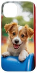 iPhone 14 Plus Playful Puppy Colorful Puppy love Dog owner gift Case