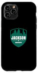 iPhone 11 Pro Jackson Mississippi MS US Cities Jacksonian Retro Vintage Case