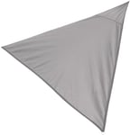 SUNNYDAYS Voile D'OMBRAGE Gris Clair 3,6X3,6X3,6MTR en Polyester 160GR/M2