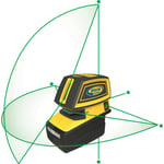 Spectra LT52G grønn kryss/punktlaser